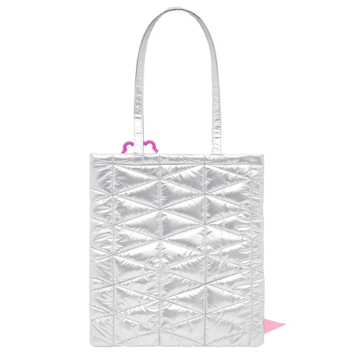 ちいかわ ちいかわパーク キルティングトートバッグ（シルバー） - Image 4