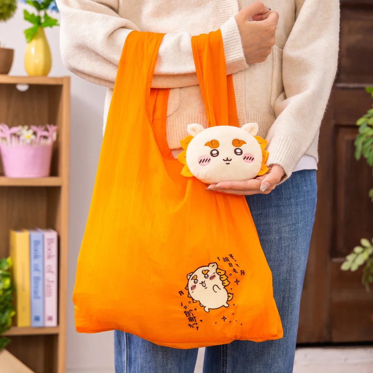 ちいかわ エコバッグ入りおかおマスコット（シーサー） - Image 4