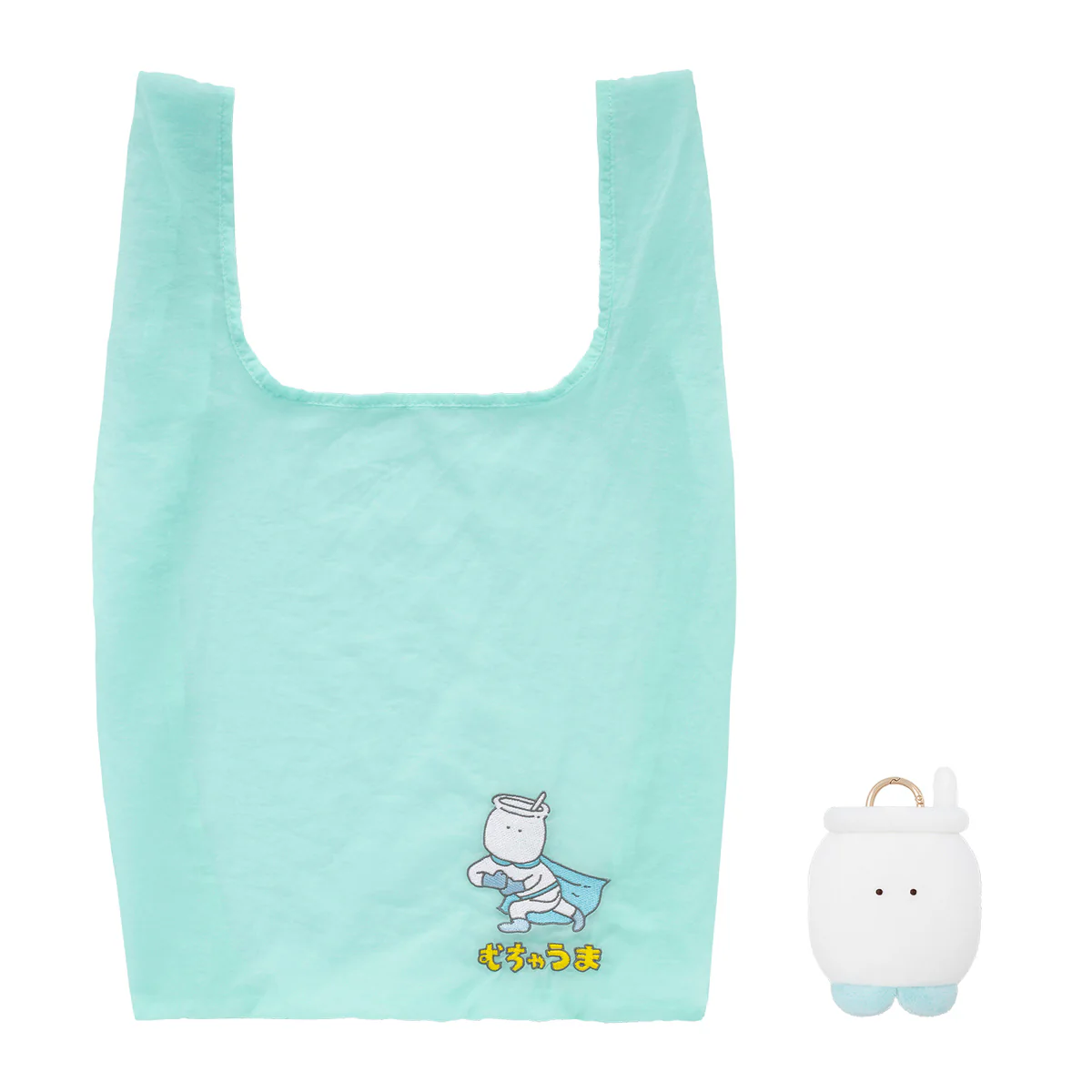 ちいかわ エコバッグ入りおかおマスコット（むちゃうマン） - Image 5