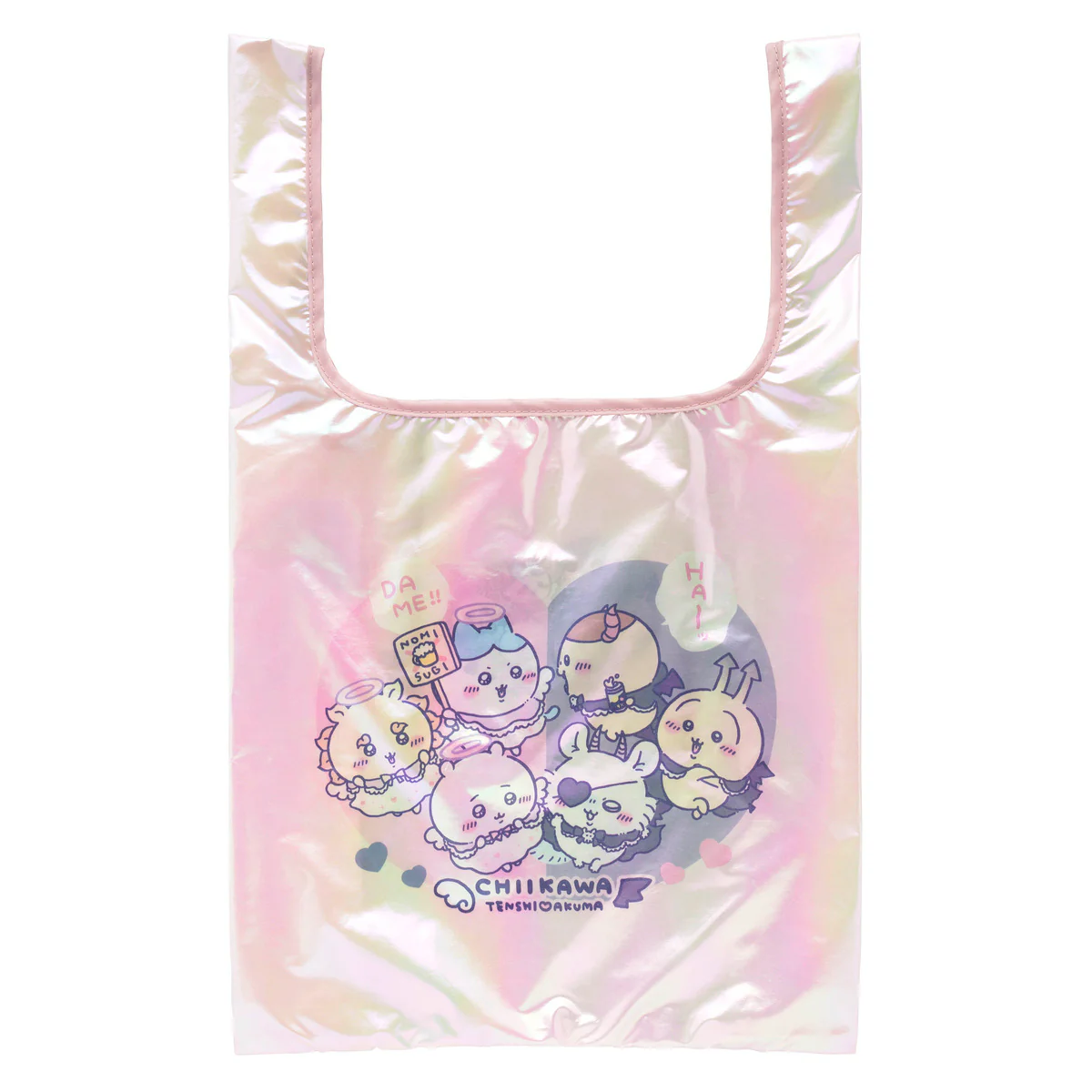 ちいかわ てんし♡あくま オーロラエコバッグ（てんしとあくま） - Image 5