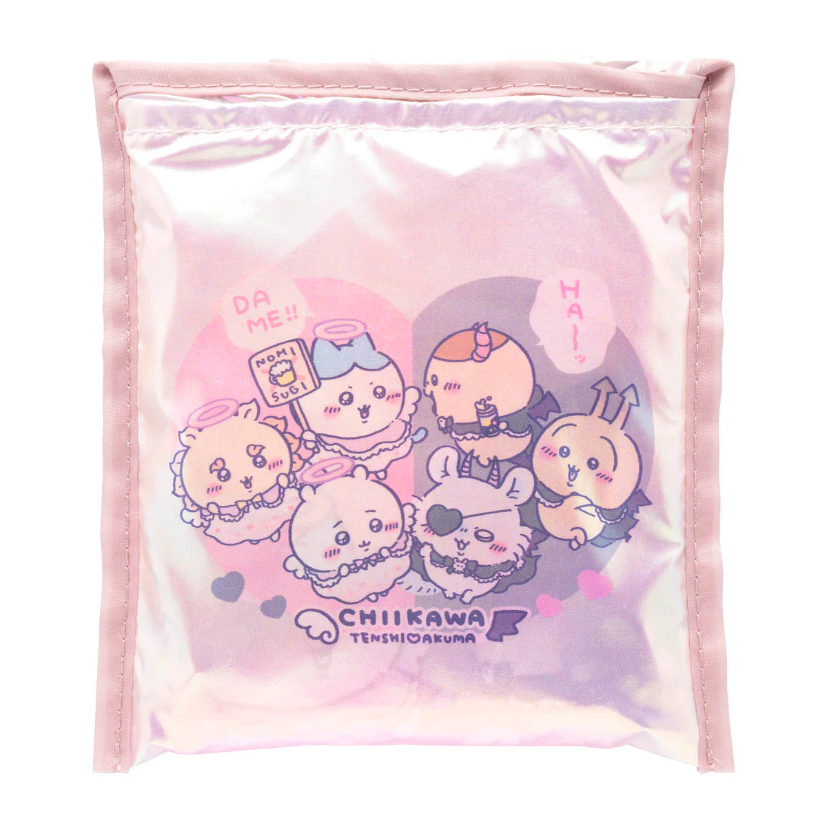 ちいかわ てんし♡あくま オーロラエコバッグ（てんしとあくま） - Image 7