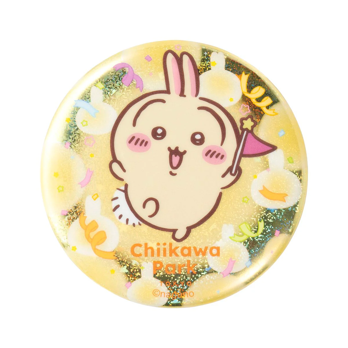 ちいかわ ちいかわパーク トレーディングホログラム缶バッジ～フラッグ～（全8種） - Image 7