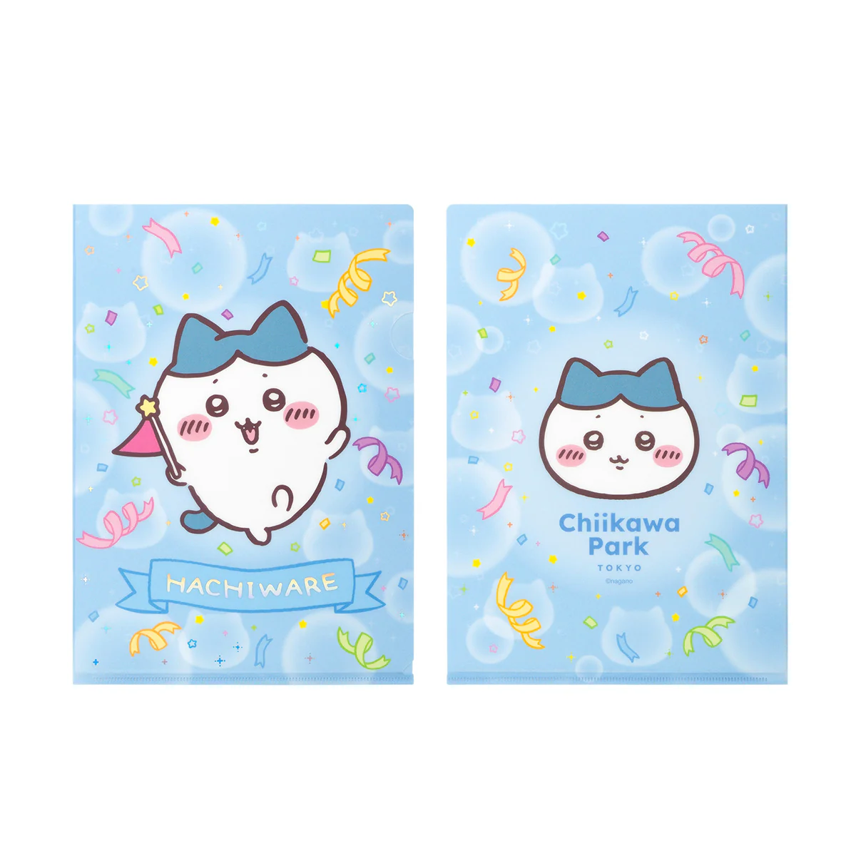ちいかわ ちいかわパーク クリアファイル（ハチワレ フラッグ） - Image 3