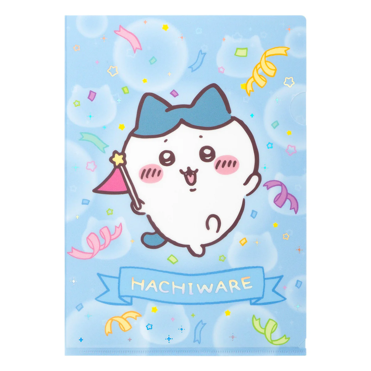 ちいかわ ちいかわパーク クリアファイル（ハチワレ フラッグ） - Image 4