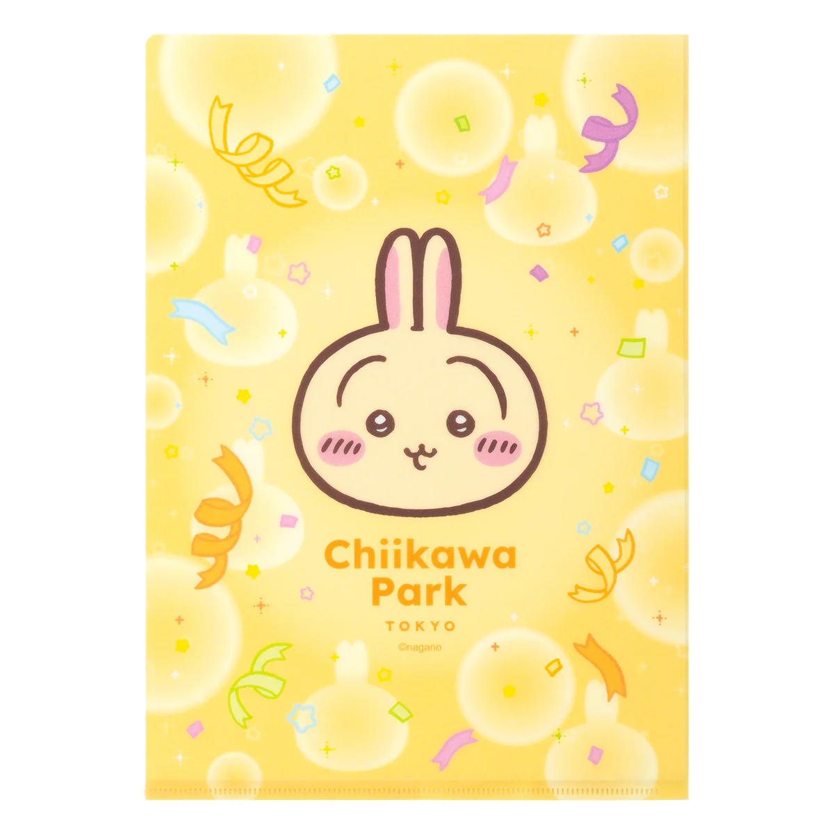 ちいかわ ちいかわパーク クリアファイル（うさぎ フラッグ） - Image 5