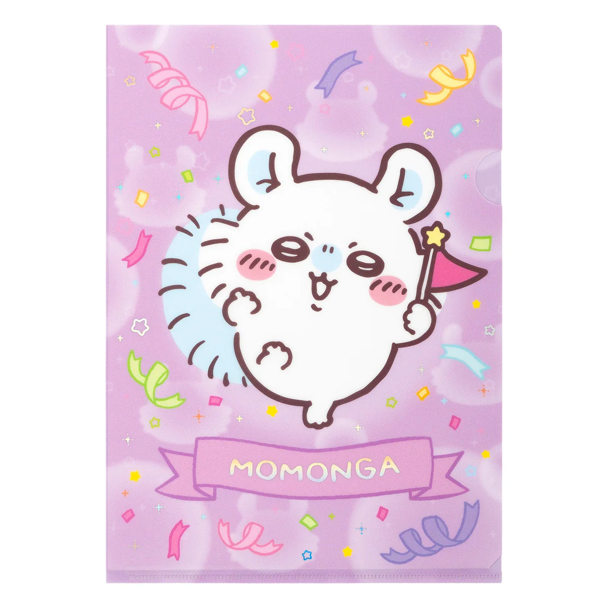 ちいかわ ちいかわパーク クリアファイル（モモンガ フラッグ） - Image 4
