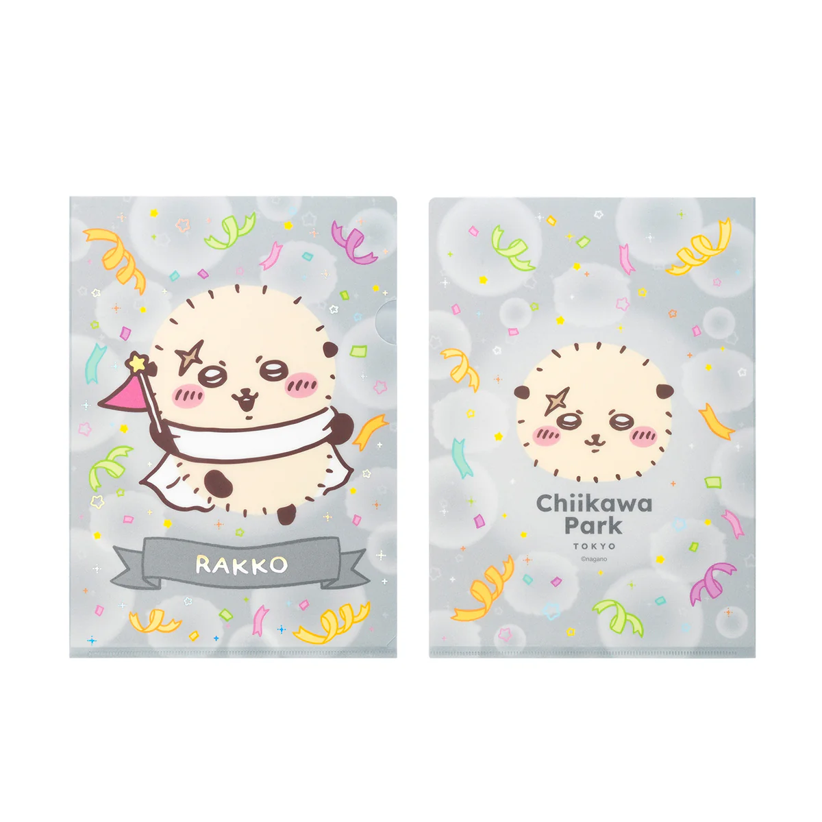 ちいかわ ちいかわパーク クリアファイル（ラッコ フラッグ） - Image 3