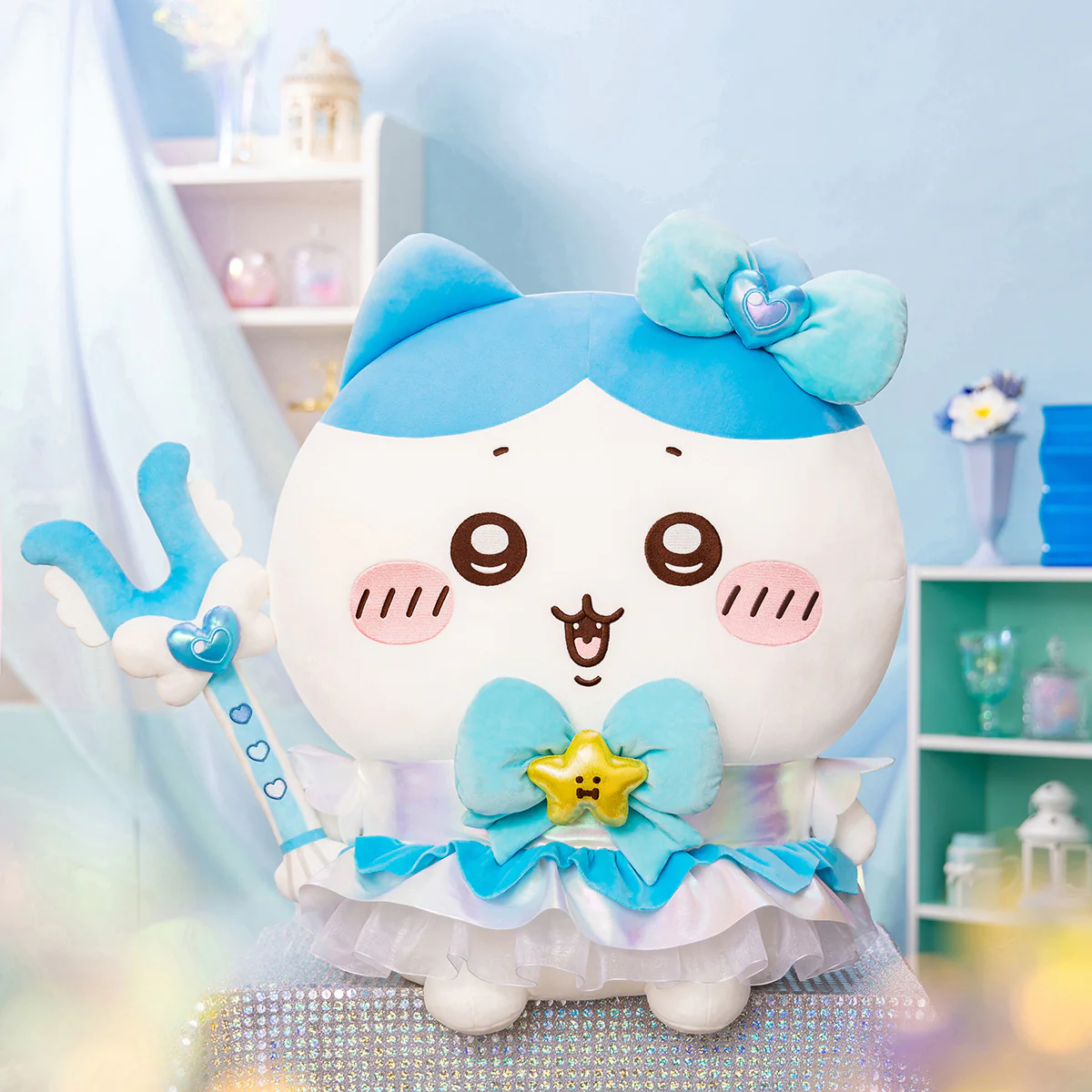 【予約】ちいかわ まじかるちいかわ 超BIG！おすわりぬいぐるみ（ハチワレ）【2026年3月下旬より順次発送予定（発送延期の場合もキャンセル不可）】【通常商品と同時購入・配送希望日指定不可】【キャンペーン対象外】 - Image 2