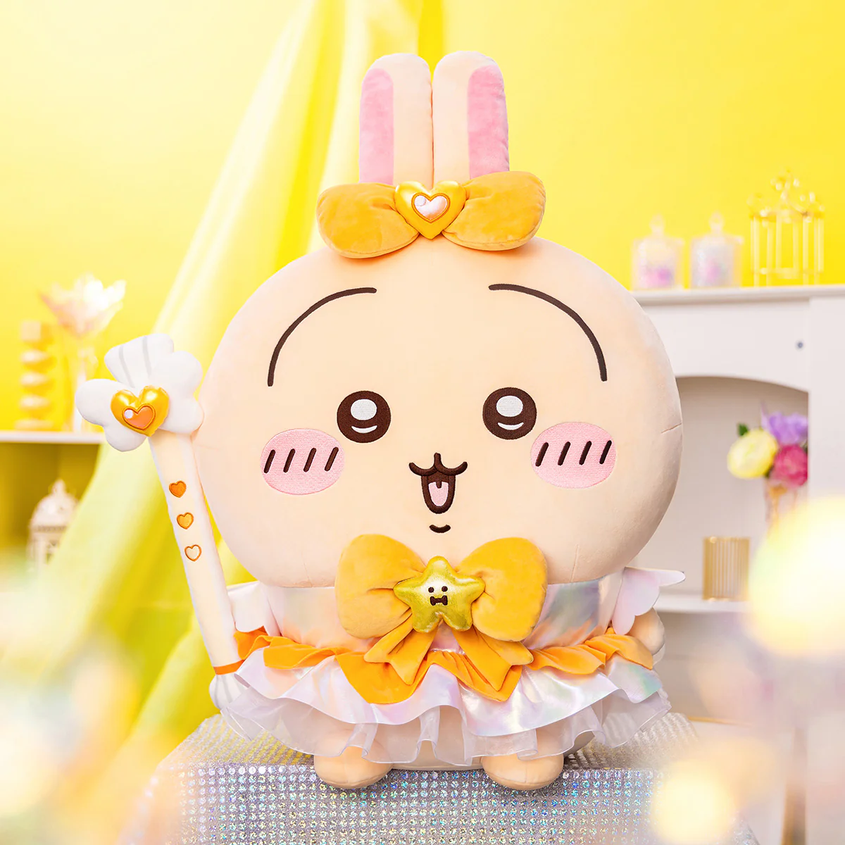 【予約】ちいかわ まじかるちいかわ 超BIG！おすわりぬいぐるみ（うさぎ）【2026年3月下旬より順次発送予定（発送延期の場合もキャンセル不可）】【通常商品と同時購入・配送希望日指定不可】【キャンペーン対象外】 - Image 2