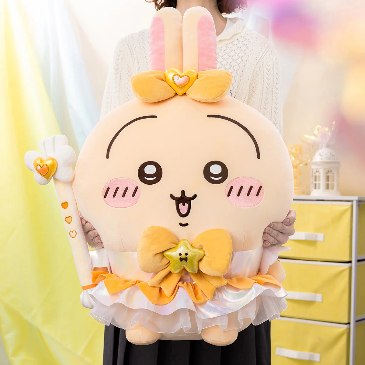 【予約】ちいかわ まじかるちいかわ 超BIG！おすわりぬいぐるみ（うさぎ）【2026年3月下旬より順次発送予定（発送延期の場合もキャンセル不可）】【通常商品と同時購入・配送希望日指定不可】【キャンペーン対象外】 - Image 3