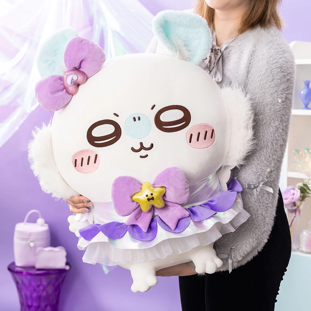 【予約】ちいかわ まじかるちいかわ 超BIG！おすわりぬいぐるみ（亜種なモモンガ）【2026年3月下旬より順次発送予定（発送延期の場合もキャンセル不可）】【通常商品と同時購入・配送希望日指定不可】【キャンペーン対象外】 - Image 3