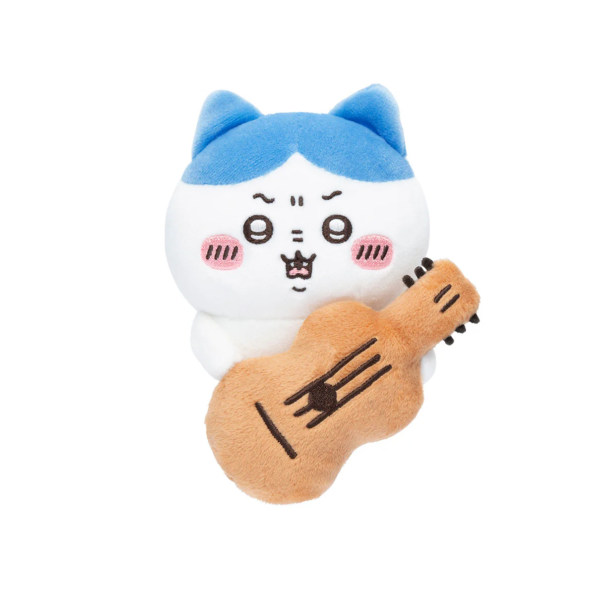 ちいかわ デスクトップから見守るひっかけぬいぐるみ（ギター持ちハチワレ） - Image 6