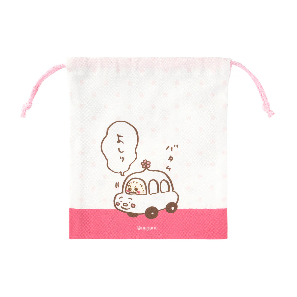 ちいかわ ラッコのほどよいサイズの巾着（むちゃうまスイーツ） - Image 7