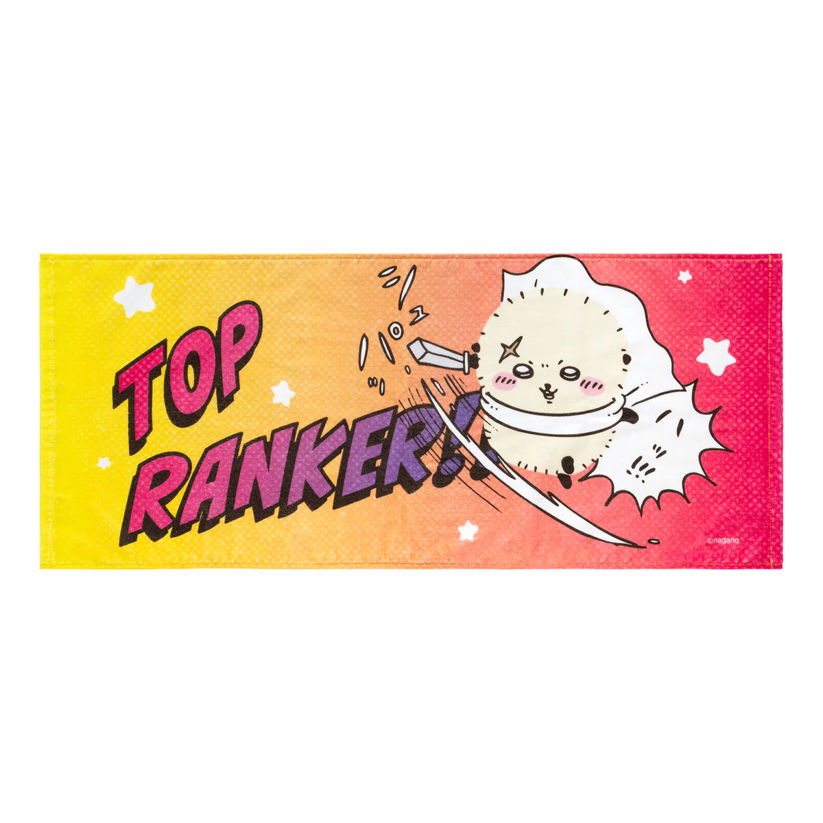 ちいかわ ラッコの手触りの良い薄手なフェイスタオル(TOP RANKER) - Image 4