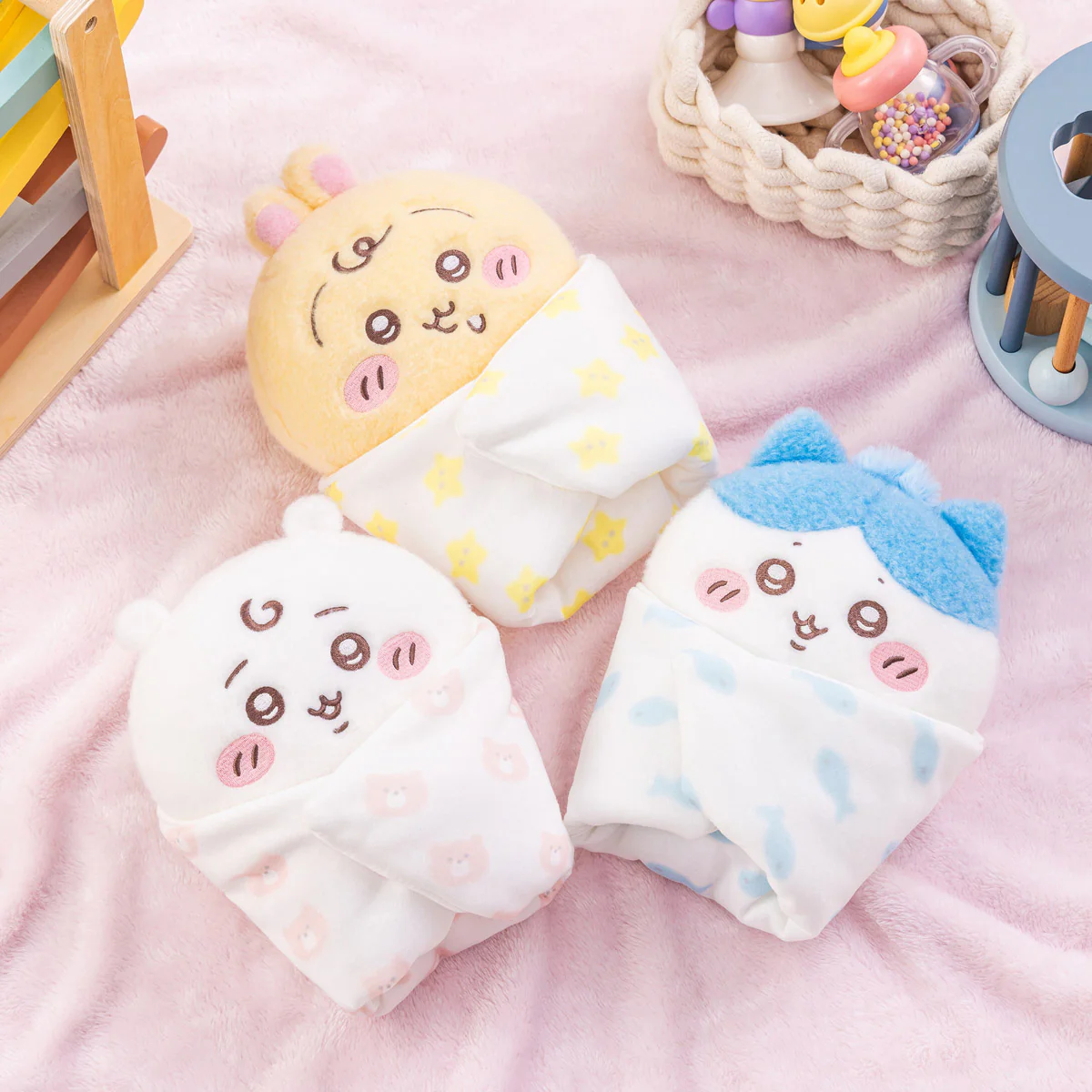 ちいかわ Chiikawa Baby おくるみぬいぐるみ（ちいかわ） - Image 2