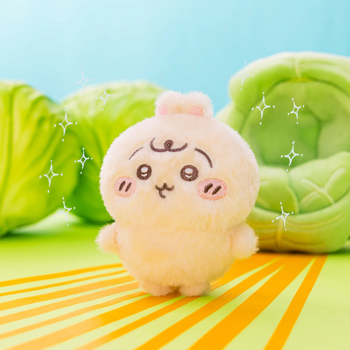 ちいかわ Chiikawa Baby キャベツに包まれたうさぎマスコット - Image 3