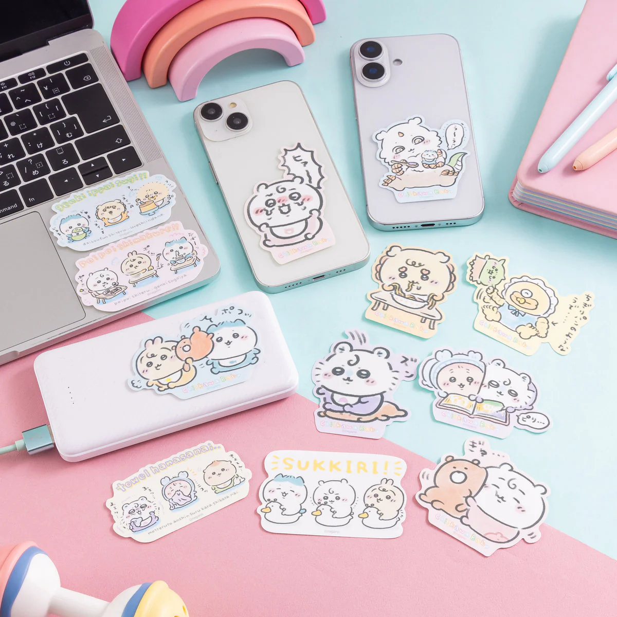 ちいかわ Chiikawa Baby スマホに貼れるサイズのステッカー（モモンガ ズン） - Image 2
