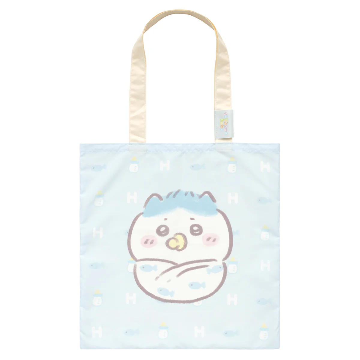 ちいかわ Chiikawa Baby 大きめポケッタブルエコバッグ(ハチワレ) - Image 5
