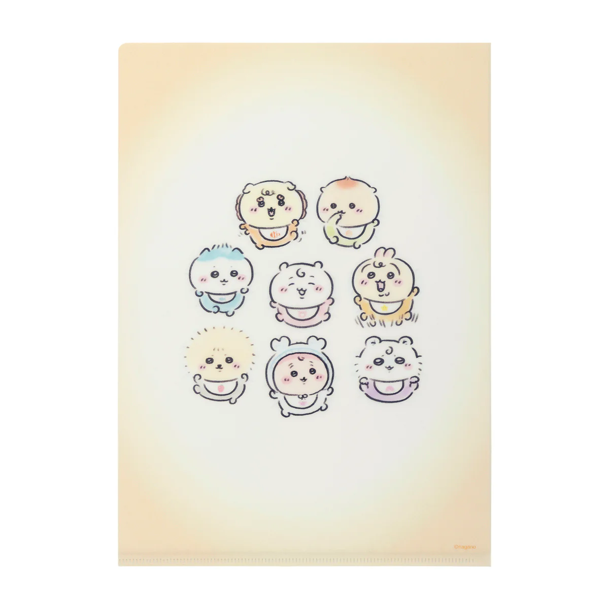ちいかわ Chiikawa Baby クリアファイル（みんな） - Image 5