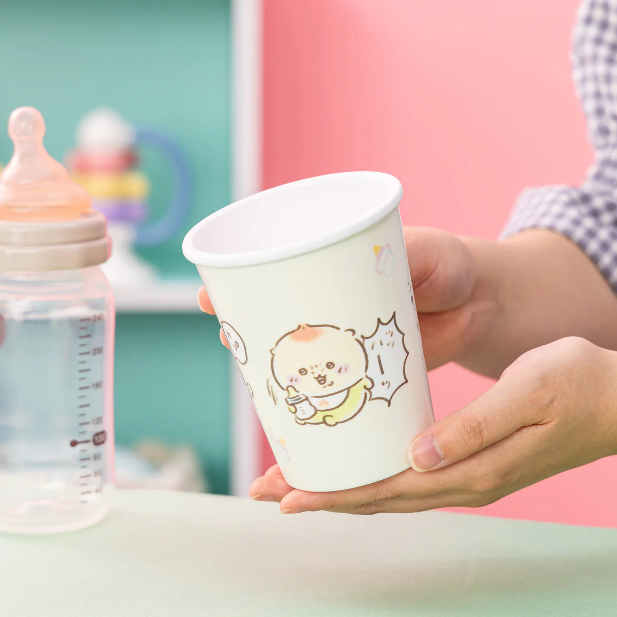 ちいかわ Chiikawa Baby 紙コップみたいなメラミンカップ（ミルクッッハーッ） - Image 3