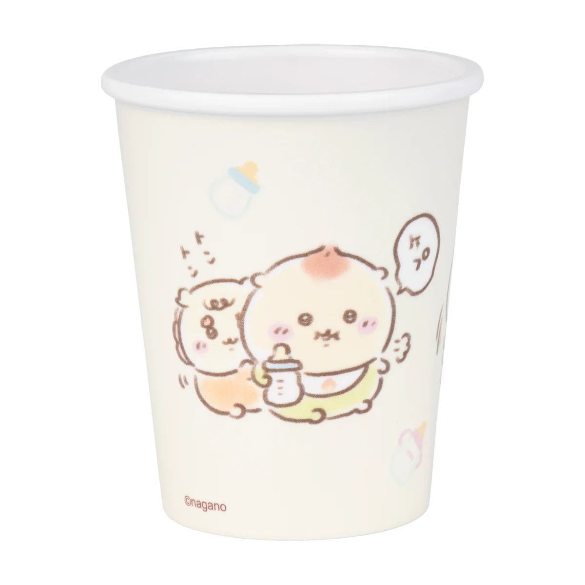 ちいかわ Chiikawa Baby 紙コップみたいなメラミンカップ（ミルクッッハーッ） - Image 6