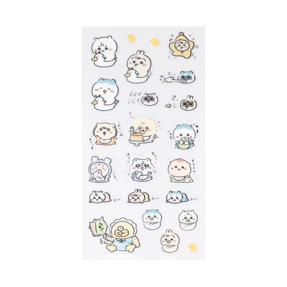 ちいかわ Chiikawa Baby クリアシール - Image 4
