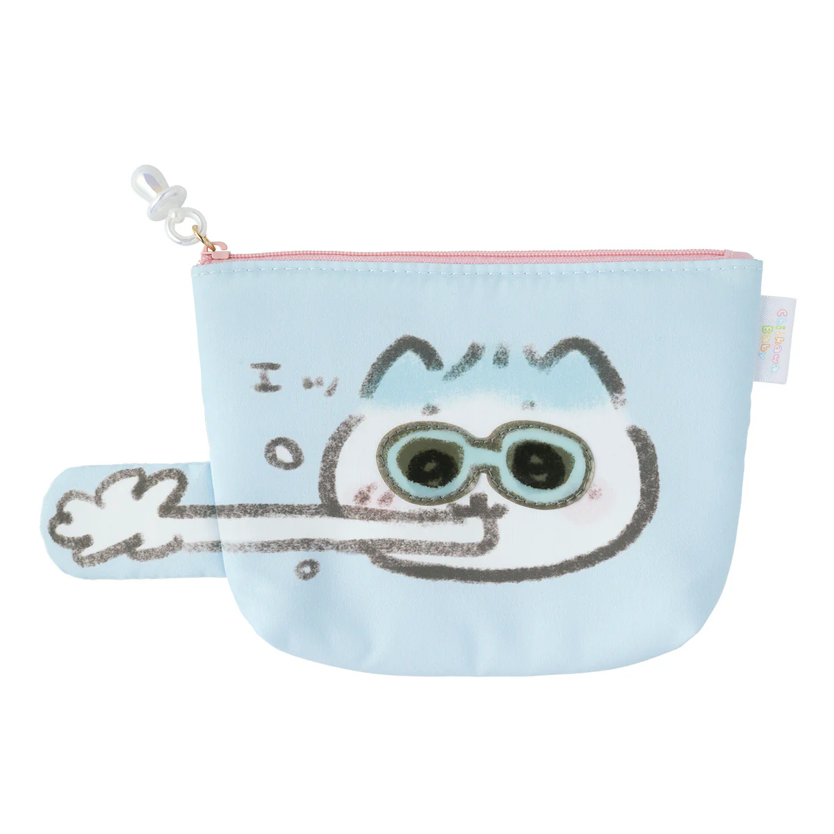 ちいかわ Chiikawa Baby ポケットティッシュも入れられるポーチ（ハチワレ） - Image 5