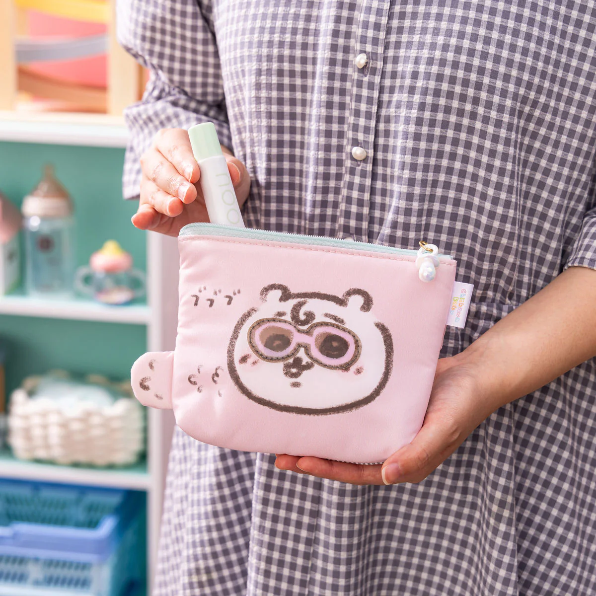 ちいかわ Chiikawa Baby ポケットティッシュも入れられるポーチ（うさぎ） - Image 3