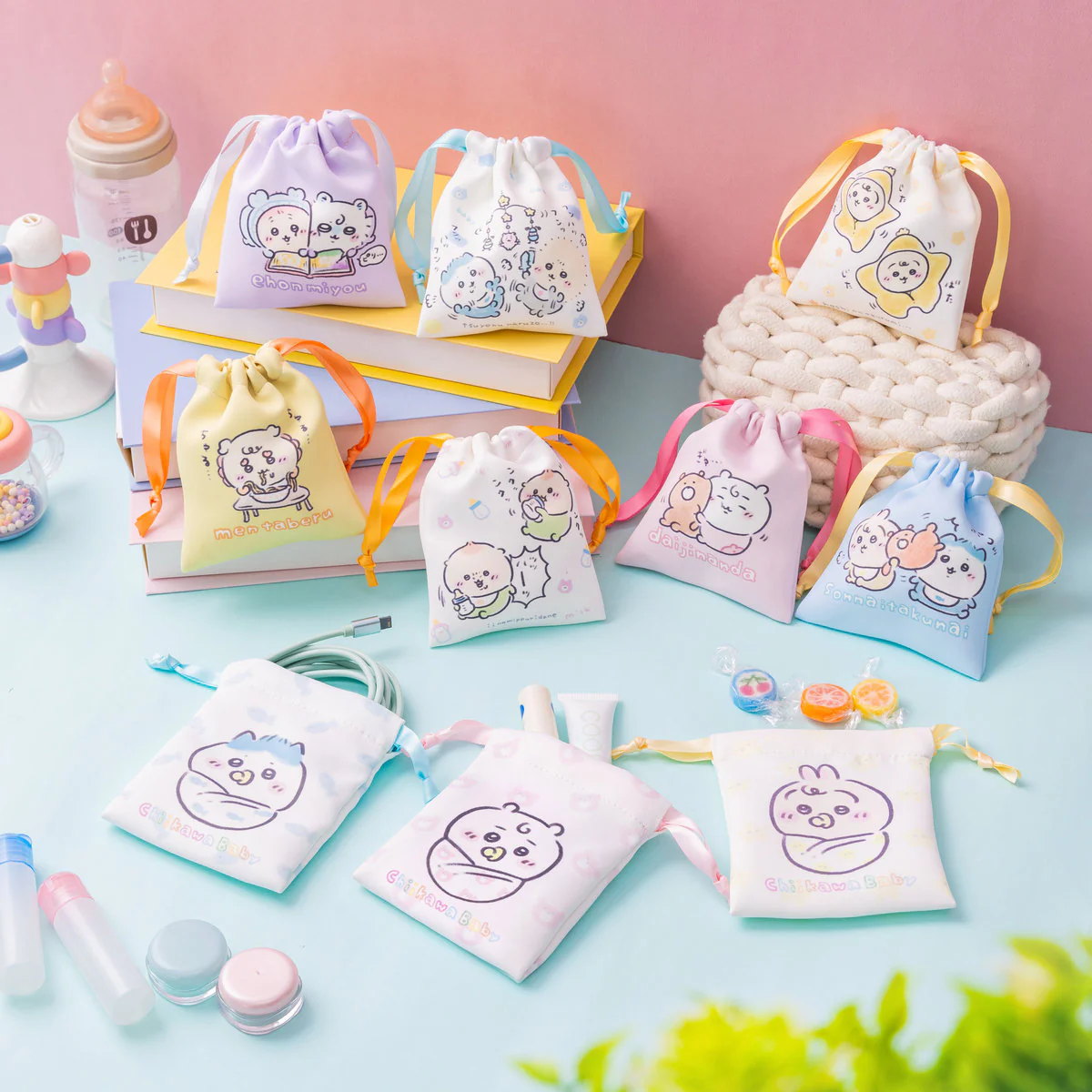 ちいかわ Chiikawa Baby トレーディングミニ巾着（全10種） - Image 2