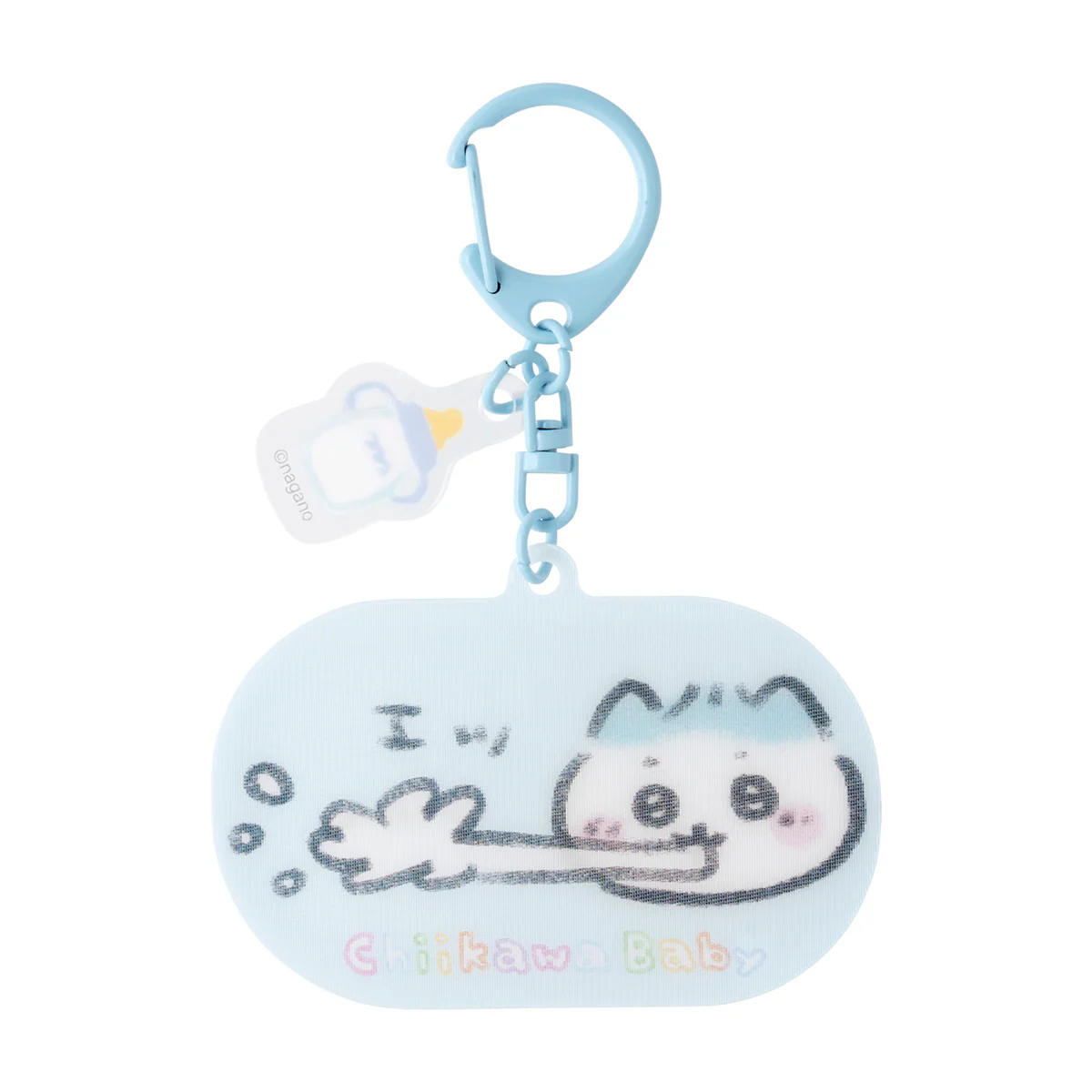 ちいかわ Chiikawa Baby レンチキュラーキーホルダー(ハチワレ) - Image 2