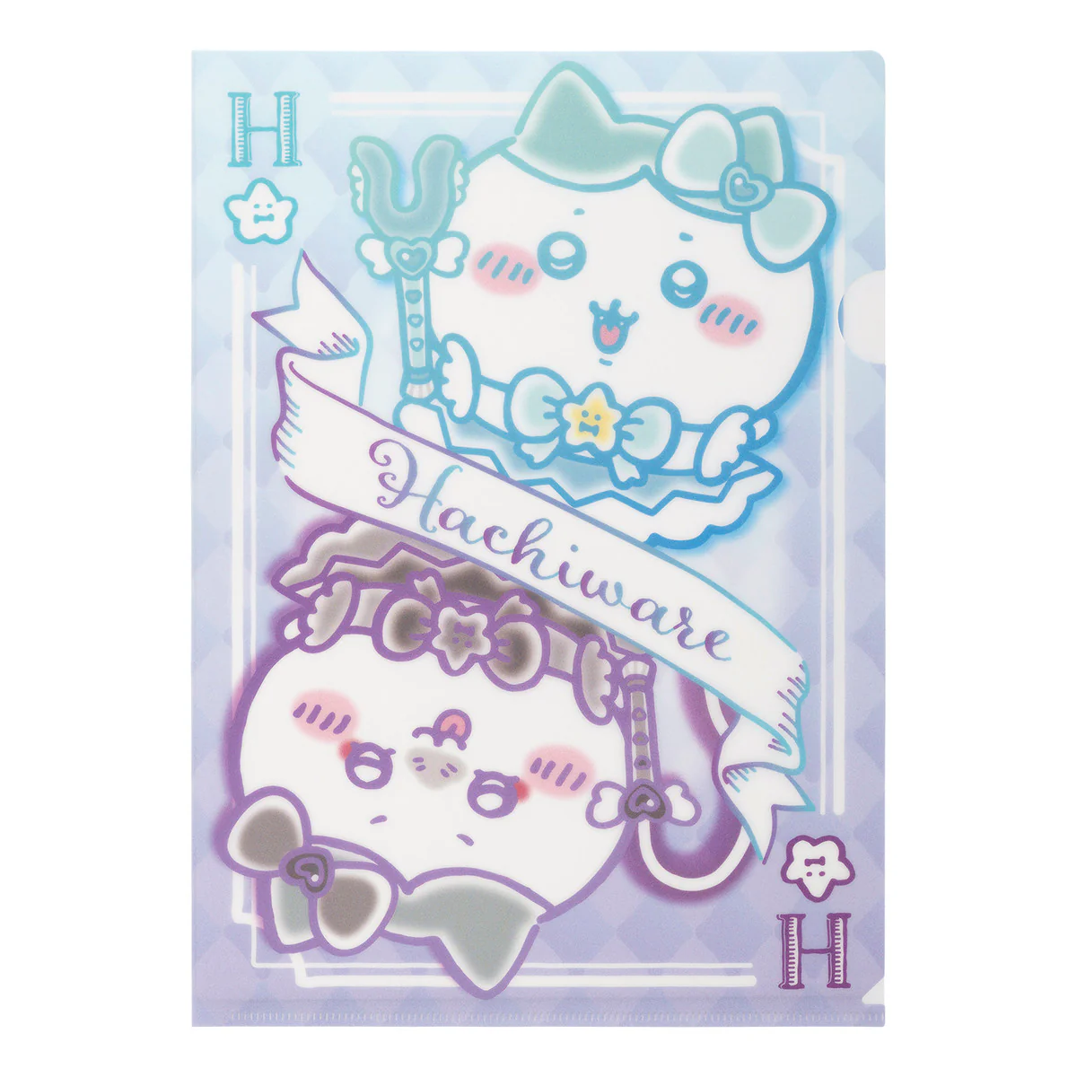 ちいかわ まじかるちいかわ トランプなクリアファイル（ハチワレ） - Image 4