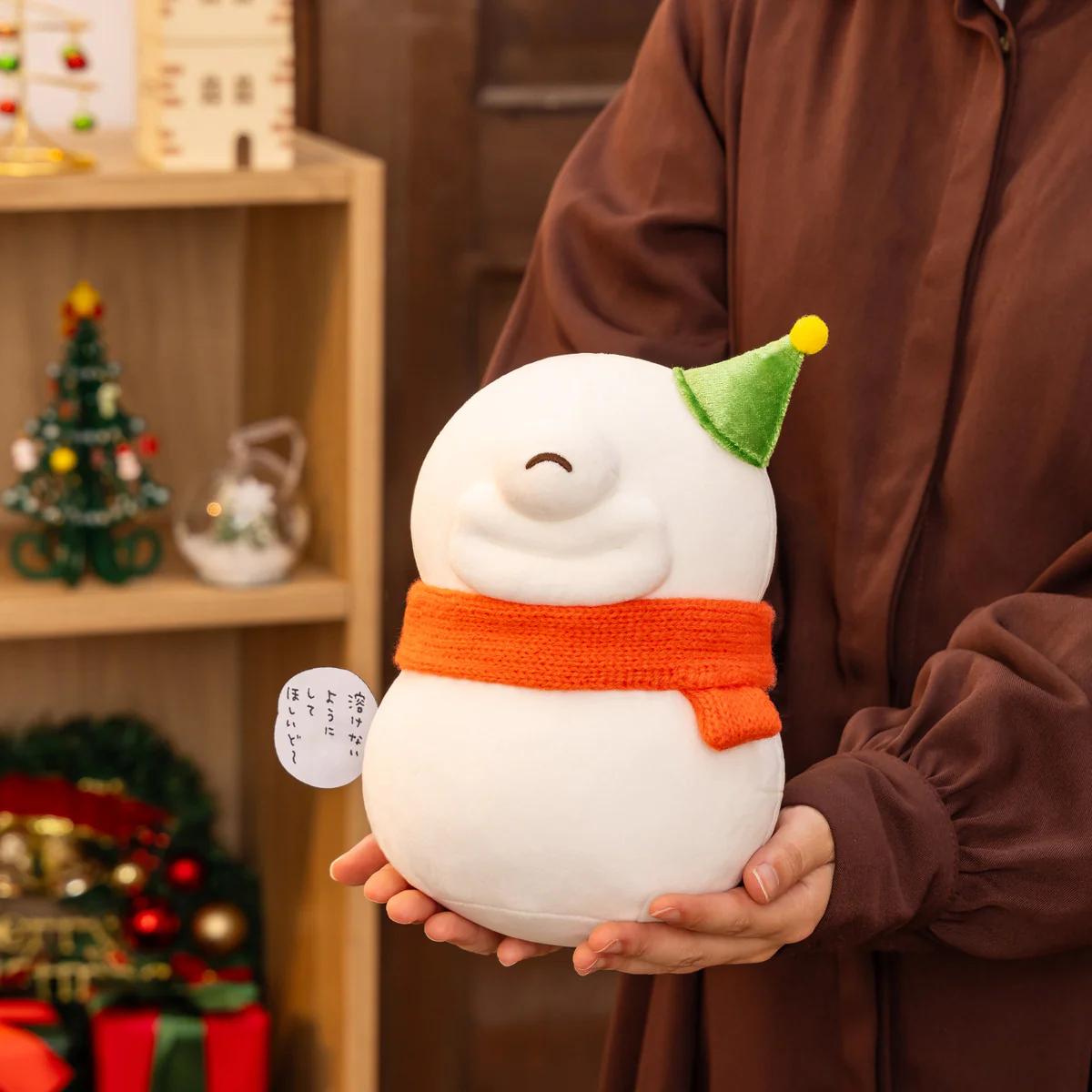 ちいかわ オデ雪だるまぬいぐるみ - Image 2