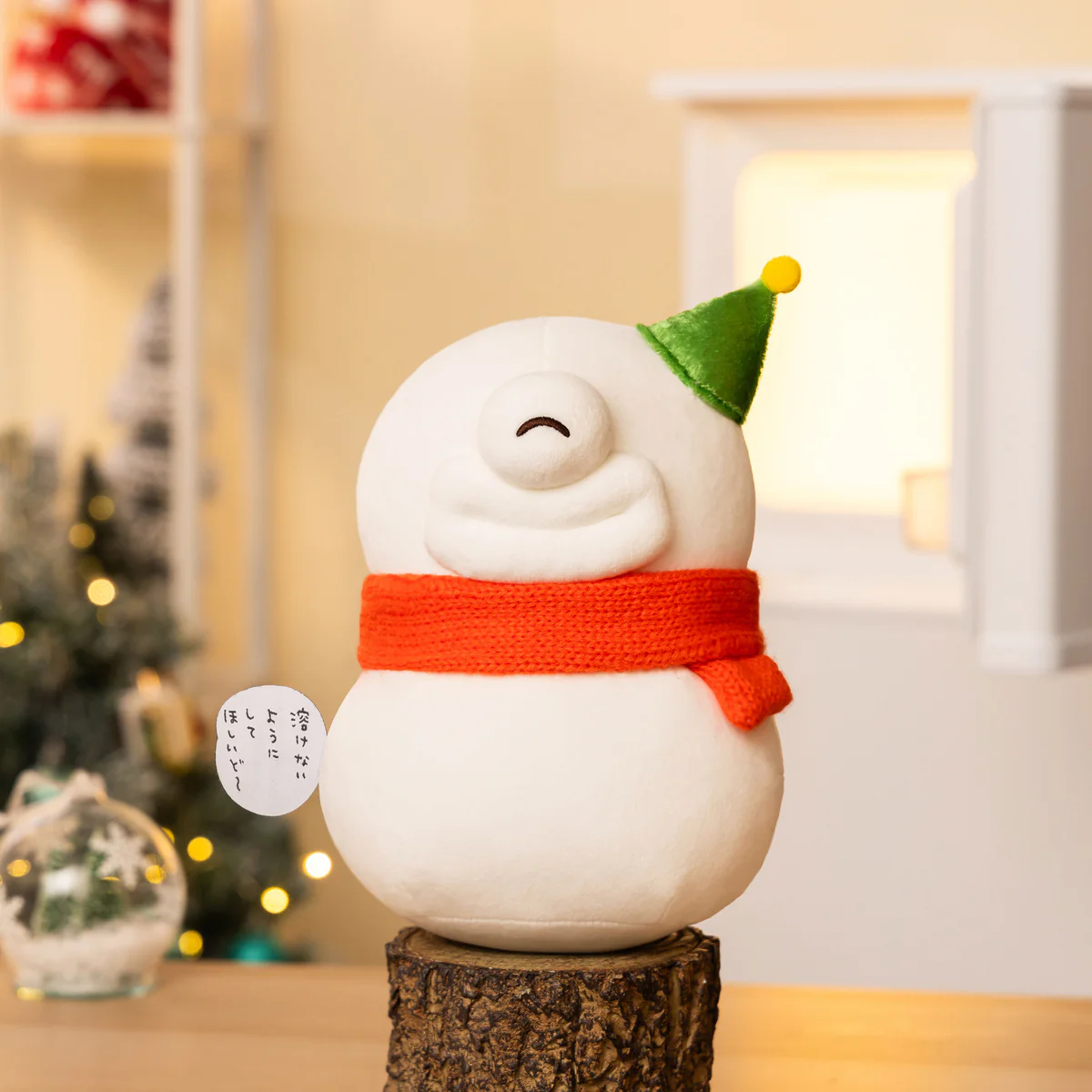 ちいかわ オデ雪だるまぬいぐるみ - Image 3