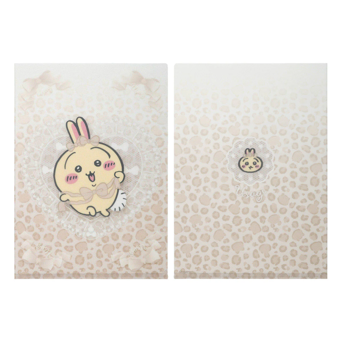 ちいかわ Go!HARAJUKU クリアファイル（リボン うさぎ） - Image 4