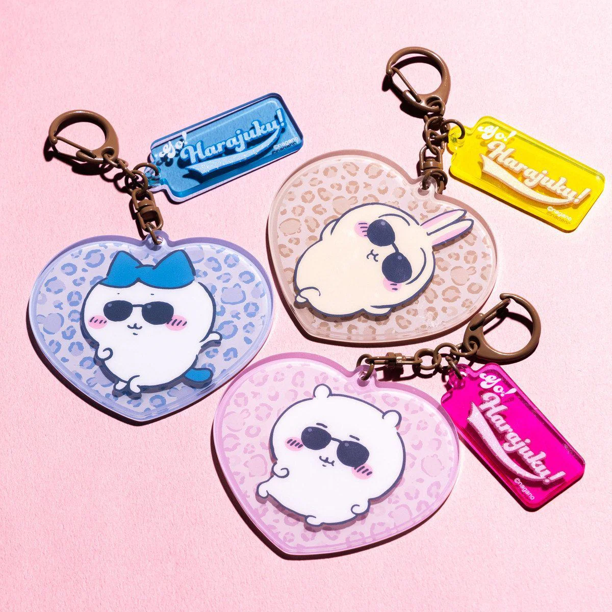 ちいかわ Go!HARAJUKU アクリルキーホルダー（リボン モモンガ） - Image 4