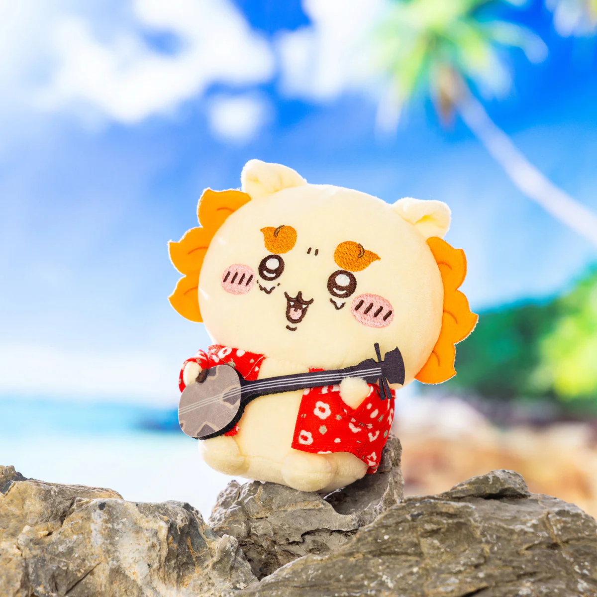 ちいかわ シーサーのおみやげやさん 三線シーサーぬいぐるみS - Image 3