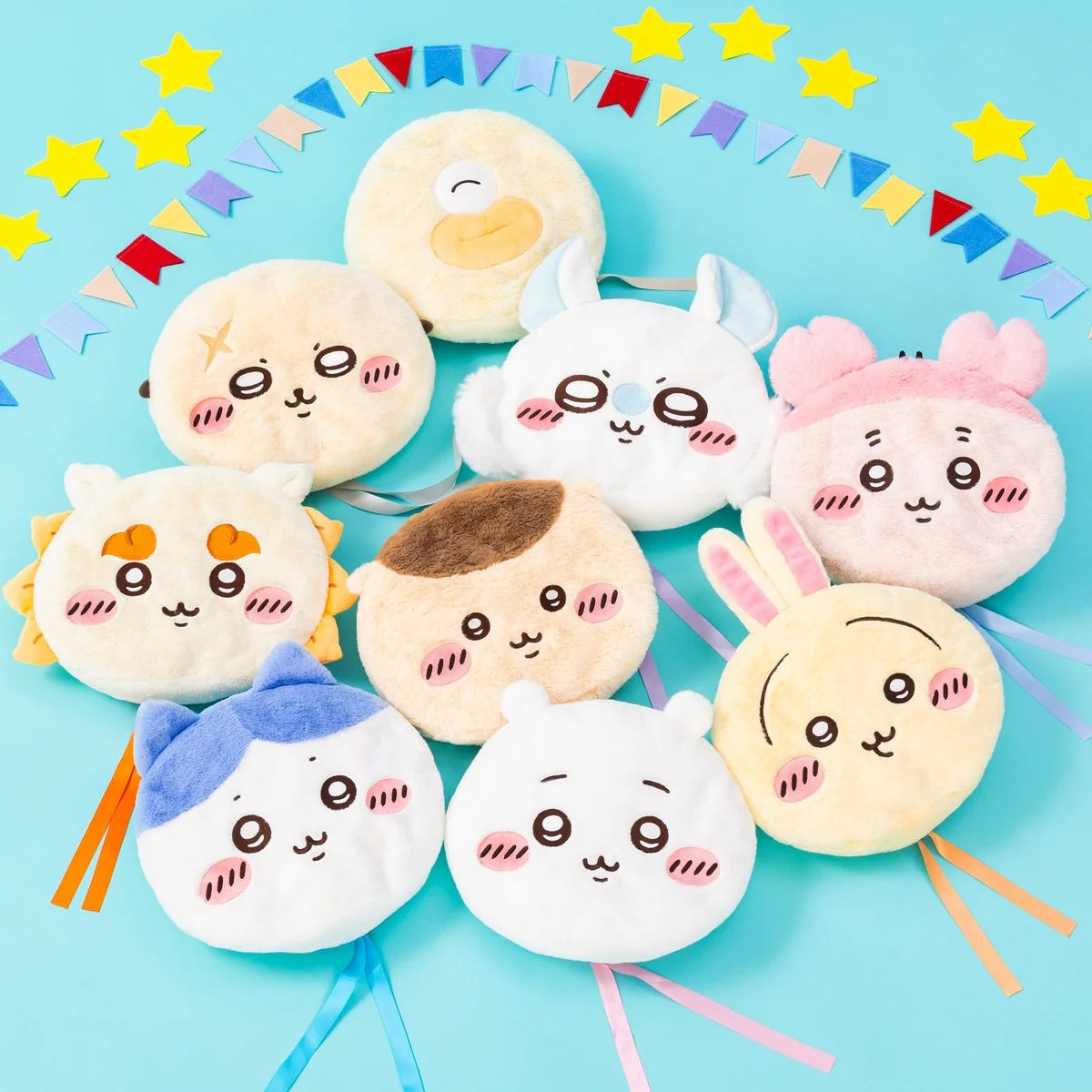 ちいかわ ちいかわパーク リバーシブル ふんわりぬいぐるみベレー帽（ちいかわ） - Image 2