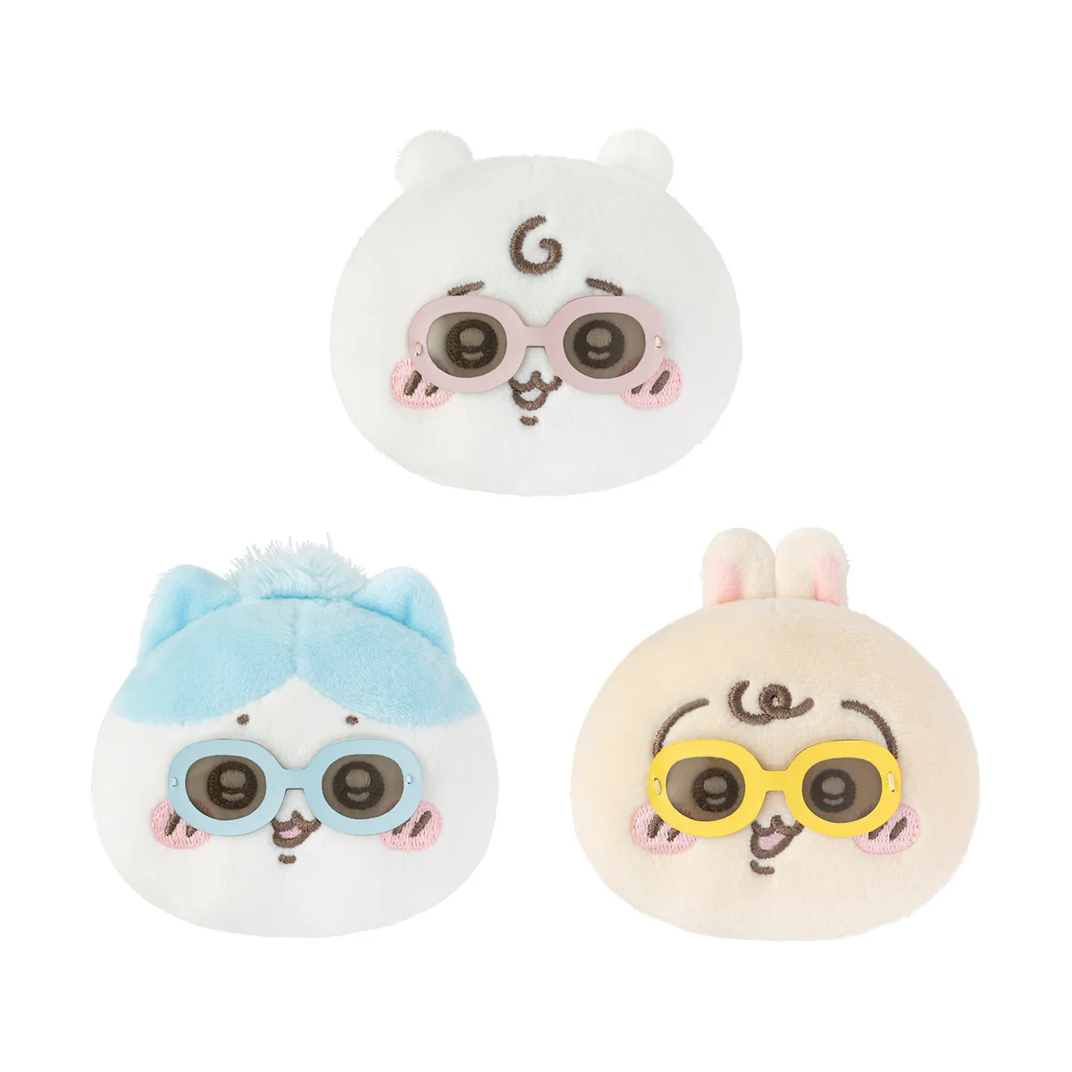 ちいかわ Chiikawa Baby ぬいぐるみおかおバッジセット - Image 4