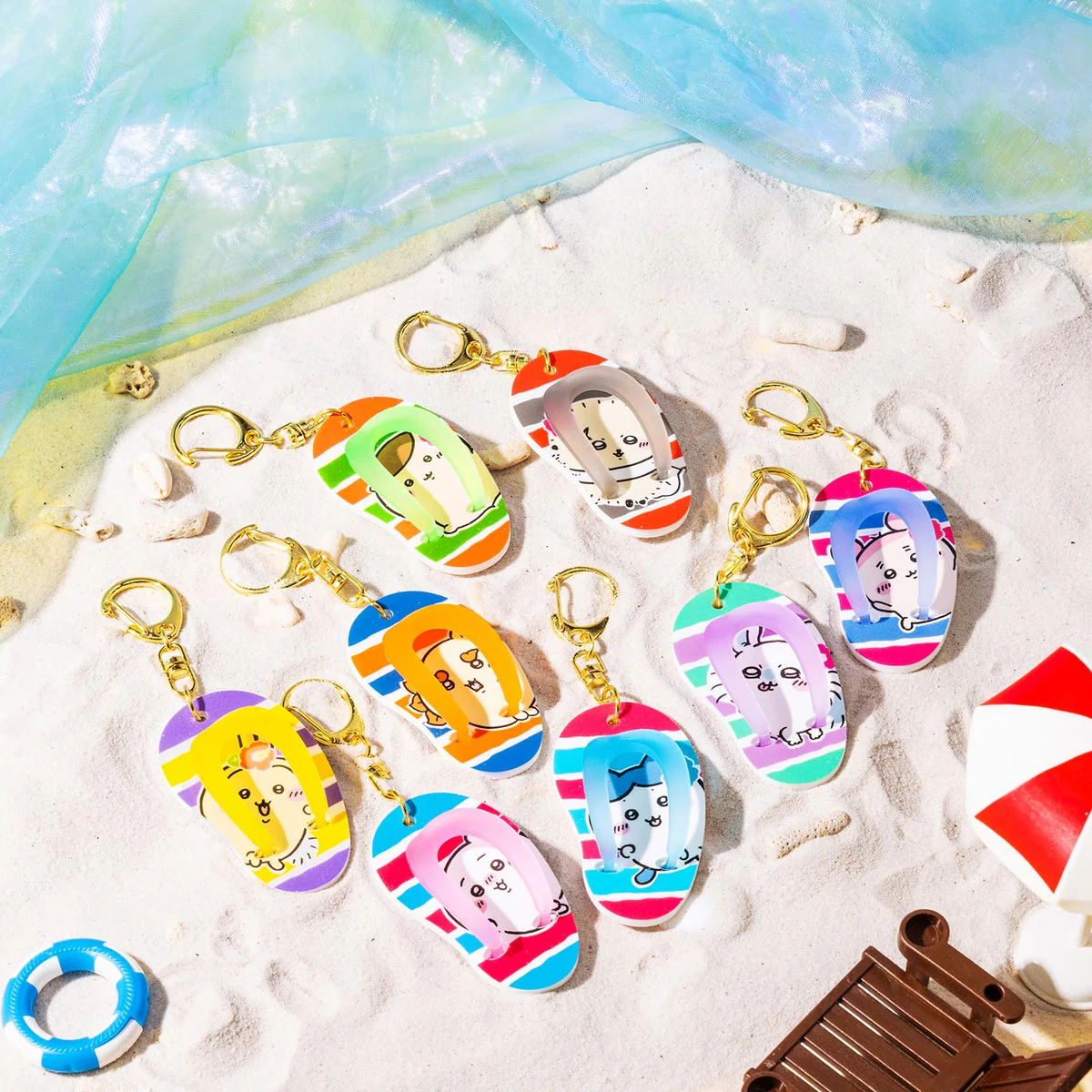 ちいかわ シーサーのおみやげやさん トレーディングビーチサンダルキーホルダー（全8種） - Image 2