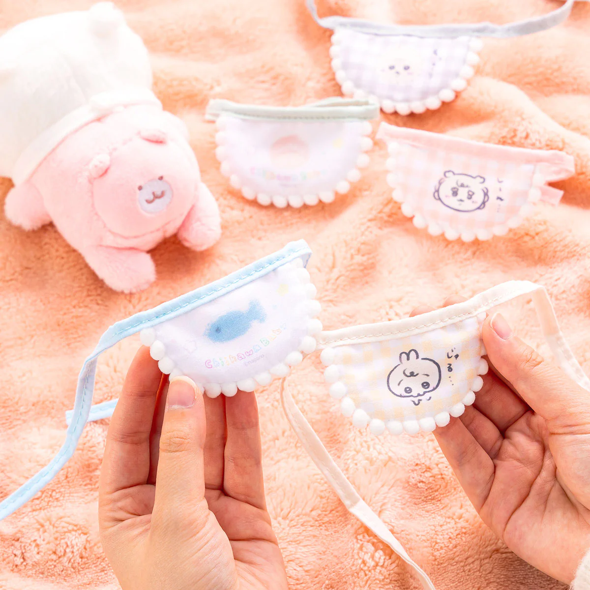 ちいかわ Chiikawa Baby トレーディングミニよだれかけ（全8種） - Image 3