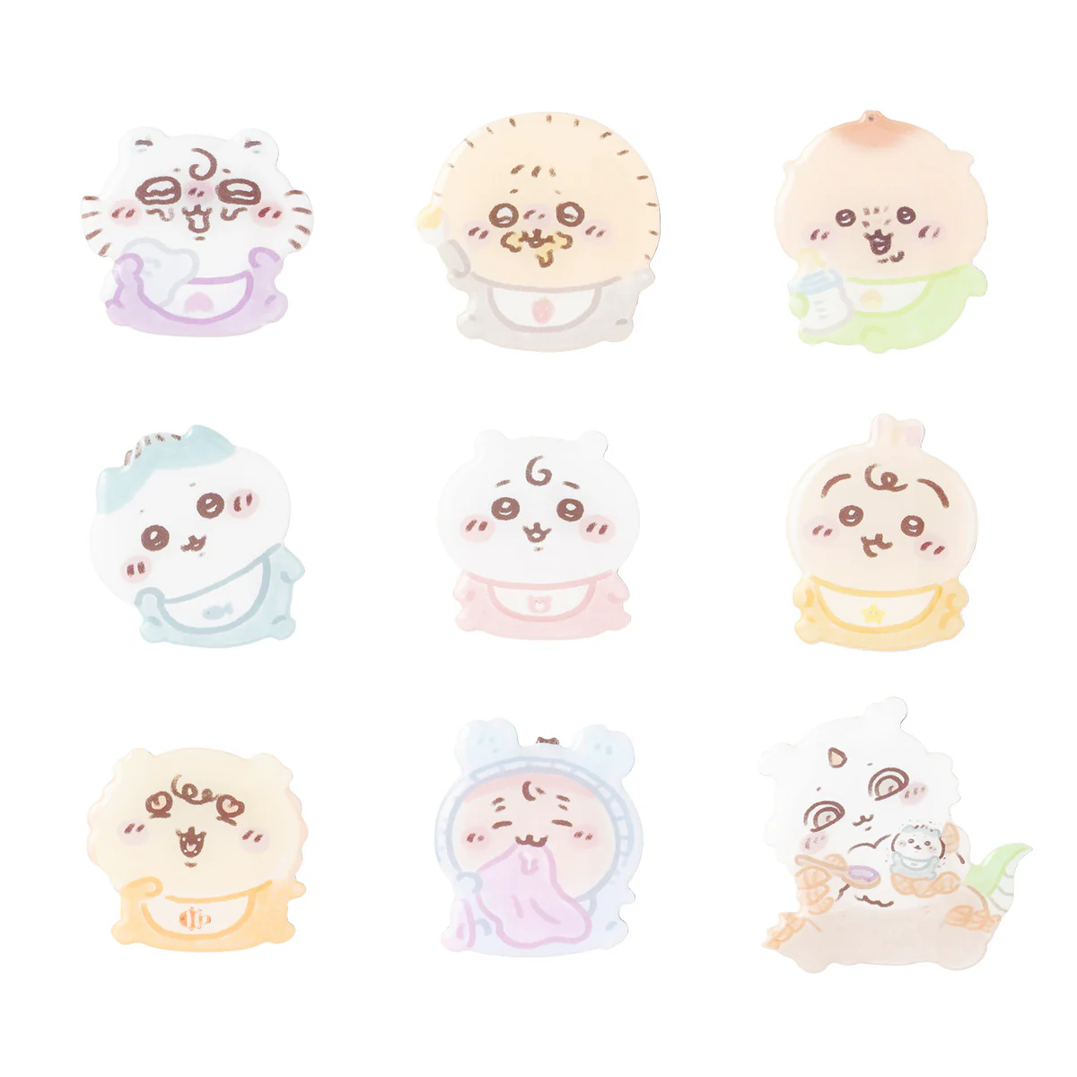 ちいかわ Chiikawa Baby ぷっくりアクリルマグネット（ハチワレ） - Image 4