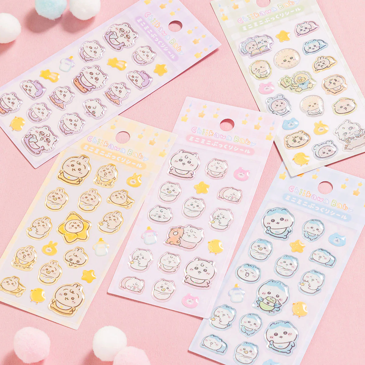 ちいかわ Chiikawa Baby ミニミニぷっくりシール（なかまたち）【クレジットカード決済限定商品】 - Image 3