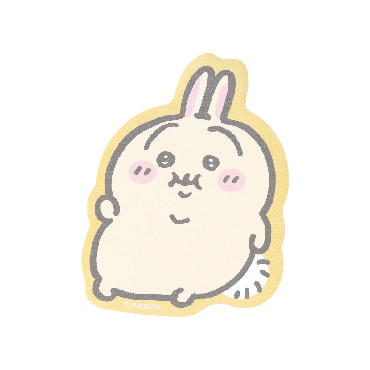 ちいかわ ぼっちゃりダイカットふせん（うさぎ） - Image 3