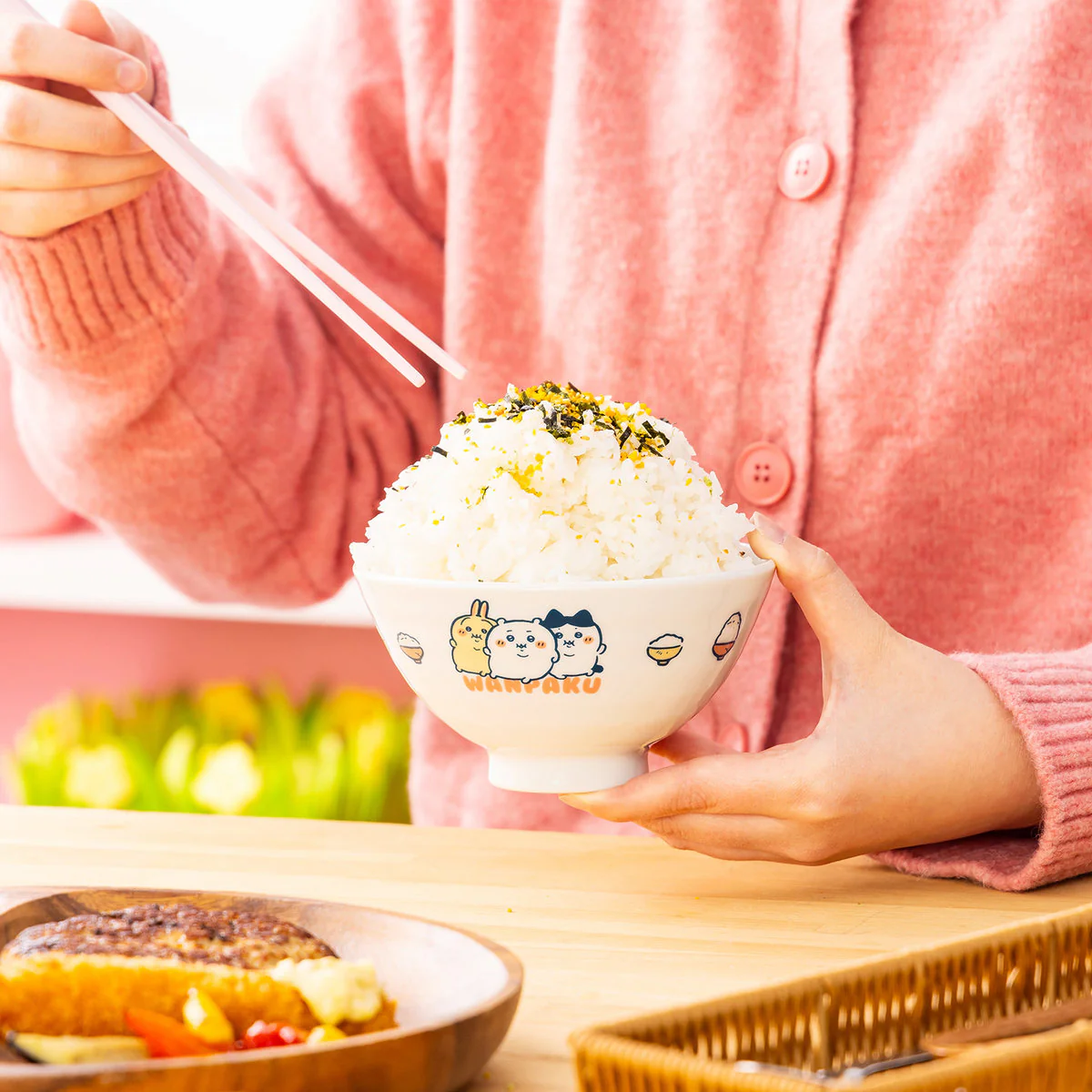 ちいかわ ぼっちゃりわんぱくお茶碗 - Image 2