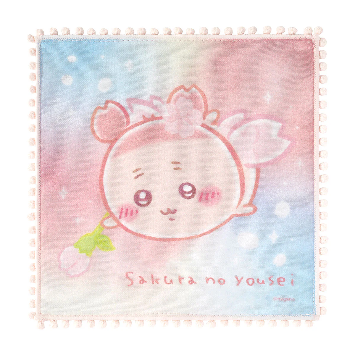 ちいかわ さくらのようせいのレース付きガーゼハンドタオル - Image 4