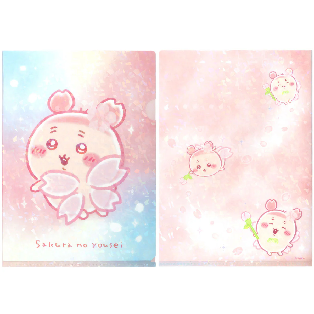 ちいかわ さくらのようせいのホログラムクリアファイル - Image 4
