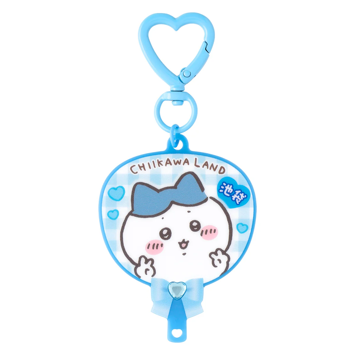 ちいかわ Go！IKEBUKURO うちわ型アクリルキーホルダー（ハチワレ） - Image 5