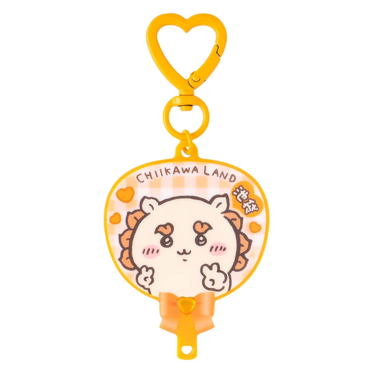 ちいかわ Go！IKEBUKURO うちわ型アクリルキーホルダー（シーサー） - Image 5