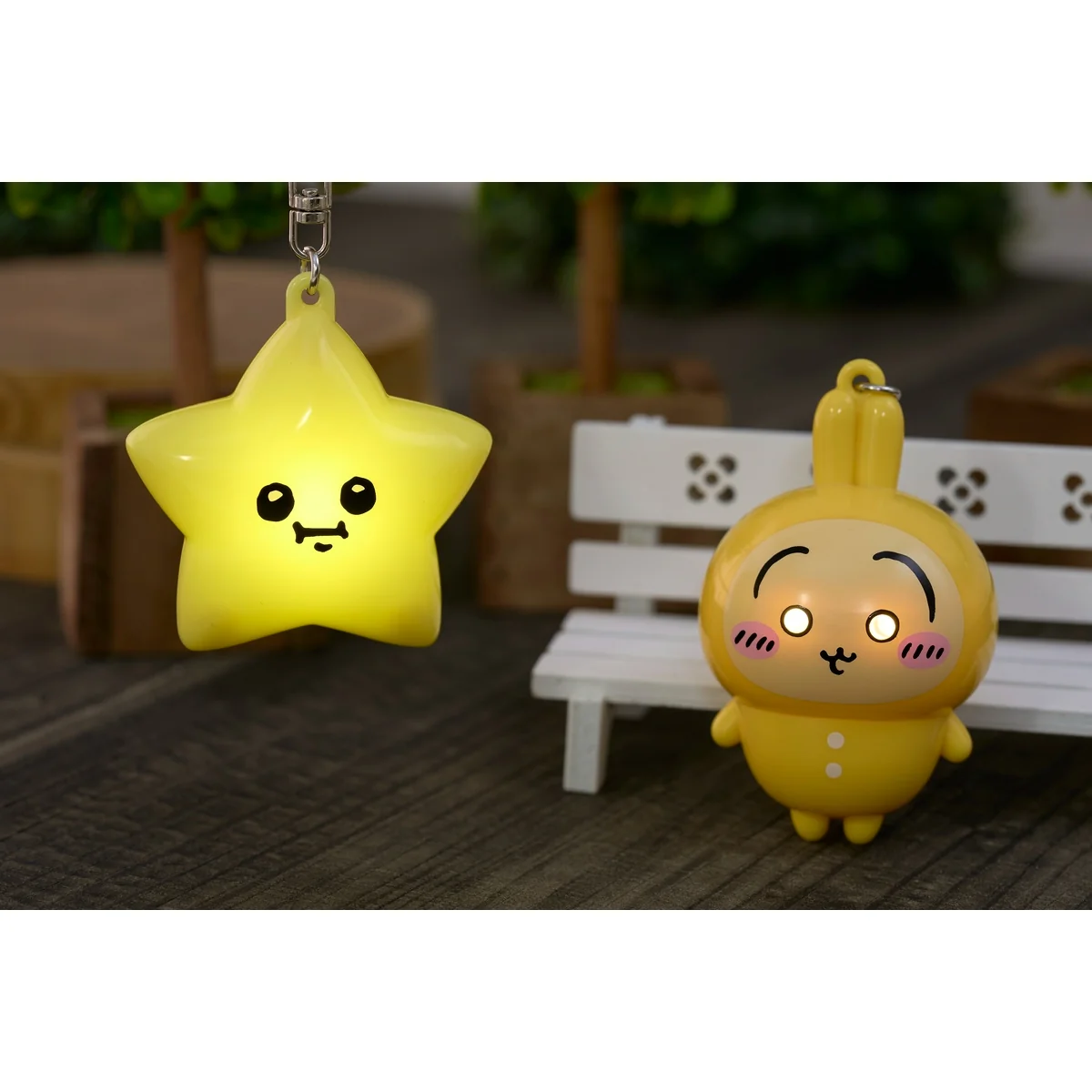 ちいかわ ちいかわパーク ライトキーホルダー（星） - Image 3