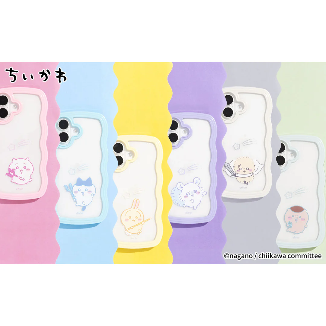 ちいかわ iPhone対応 うねうねケース（ちいかわ） - Image 3